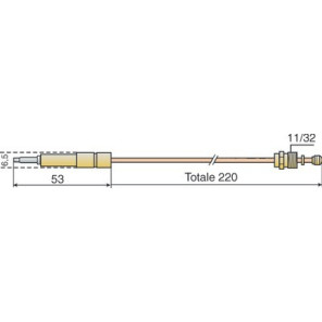 Specific thermocouple- DIFF pour Deville - 200159