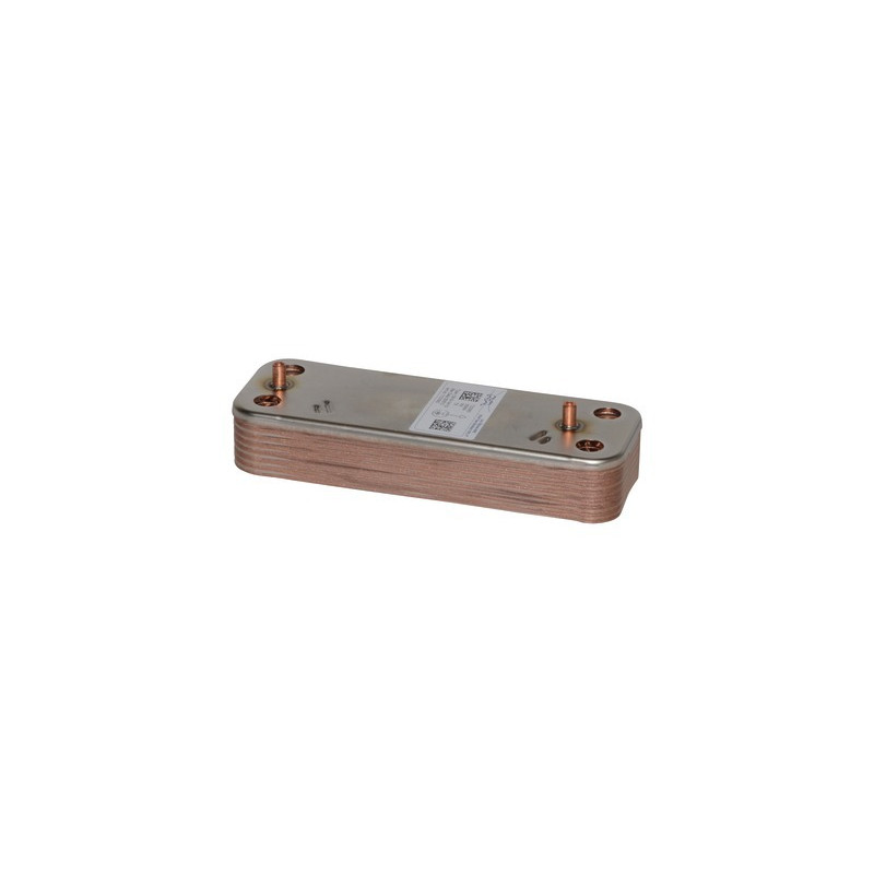 Domestic hot water exchanger 14 plates- DE DIETRICH CHAPPEE - 711500500