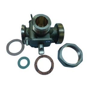 3ways valve by-pass + nut + gaskets- DE DIETRICH - 7603108