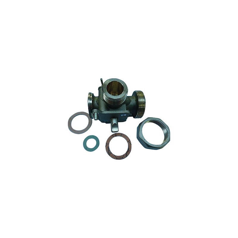 3ways valve by-pass + nut + gaskets- DE DIETRICH - 7603108