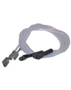 Ptfe hv lead ø2.5mm faston terminals 2,8- DIFF - 802222 - (X2) Ptfe hv lead ø2.5mm faston terminals 2,8- DIFF - 802222 - (X2)