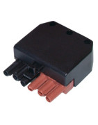 Connector female 6 poles- DIFF - 803002