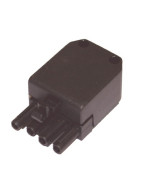 Connector female 4 poles- DIFF - 803041
