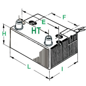 Ignition transformerall FIDA 26/40- DANFOSS - 0005020057