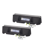 Pair of supports RUBBER 450mm- DIFF - 806021 Pair of supports RUBBER 450mm- DIFF - 806021