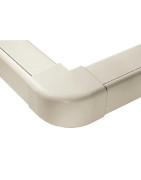External corner for condensate tube duct 25x25- DIFF - 806325