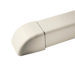 End piece 110x75 cream white 9001- DIFF - 806367  - (X6)