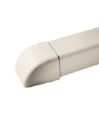 End cap for cable duct 60x80 cream-colou- DIFF - 806368  - (X6)