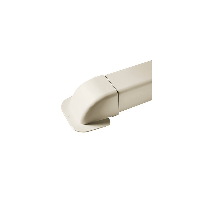 Curved wall passage 110x75 cream white 9001- DIFF - 806369  - (X4)
