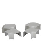 Plane curve 110x75 pure white 9010- DIFF - 806389  - (X6)