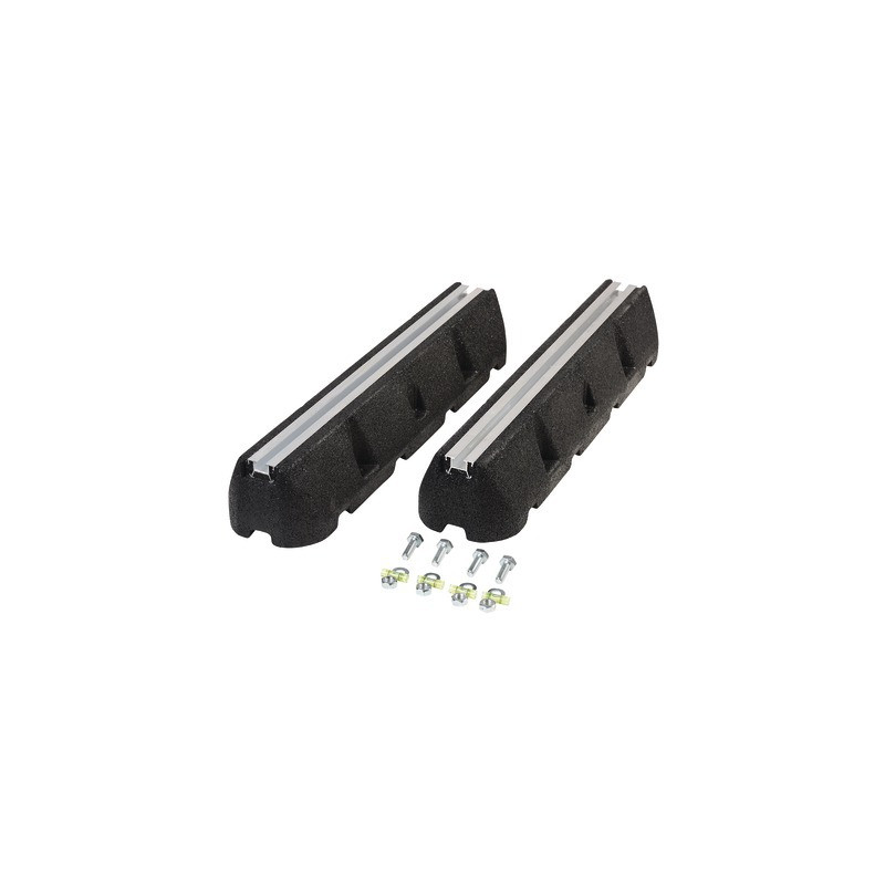 Pair of supports RUBBER XS400- DIFF - 806421