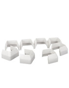 Corner wall elbow for cable duct 60x80- DIFF - 807701  - (X8)