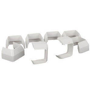 Corner wall elbow for cable duct 60x80- DIFF - 807701  - (X8)