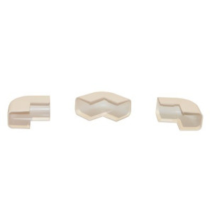 External corner for condensate tube duct 25x25- DIFF - 807703  - (X20)