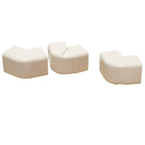 Adjustable external angle 60x80 cream-coloured 9001- DIFF - 807704  - (X6)