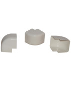 External corner 60x80 cream-coloured 9001- DIFF - 807707  - (X9)