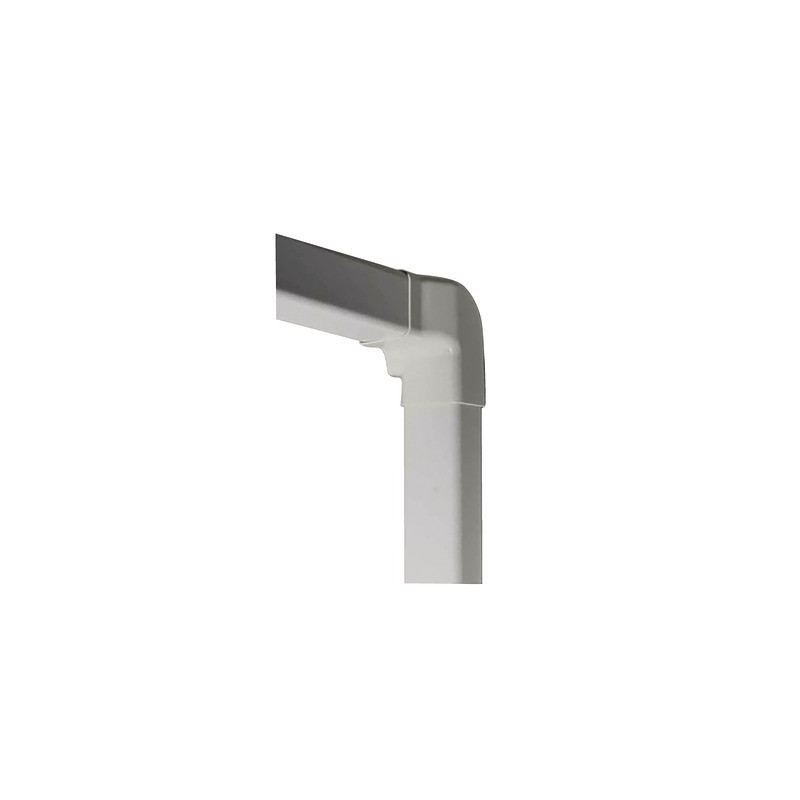 Right vertical angle 60x80 cream-coloured 9001- DIFF - 807715  - (X4)