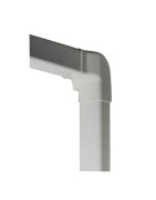 Right vertical angle 60x80 cream-coloured 9001- DIFF - 807715  - (X4)