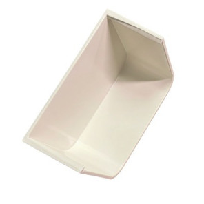 End cap for cable duct 60x80 pure white- DIFF - 807730  - (X9)