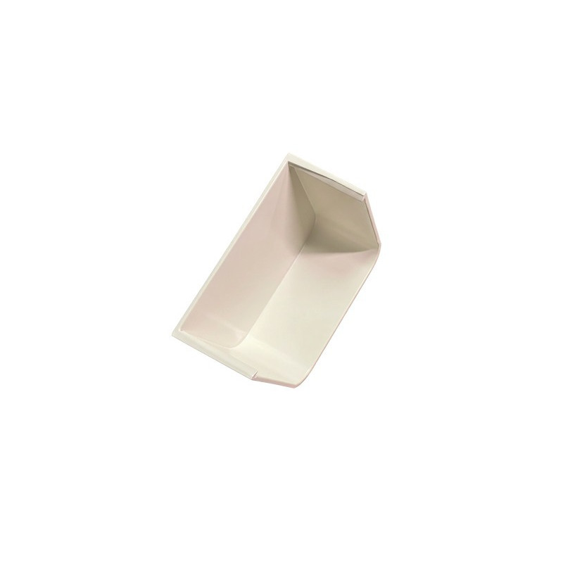 End cap for cable duct 60x80 pure white- DIFF - 807730  - (X9)