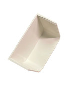 End cap for cable duct 60x80 pure white- DIFF - 807730  - (X9)