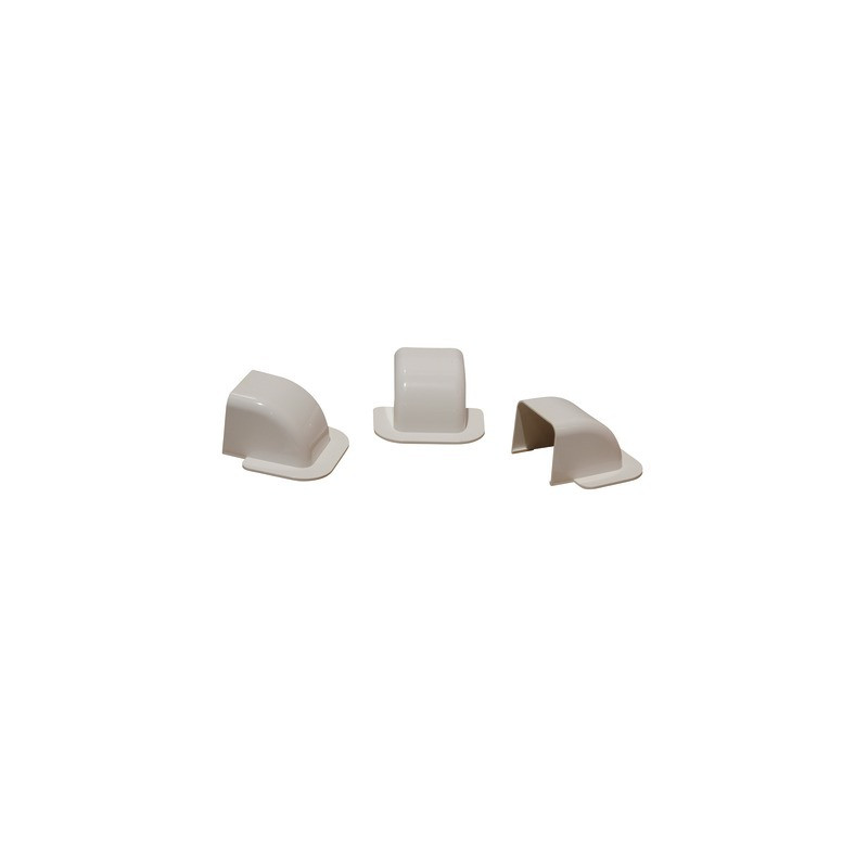 Corner wall elbow for cable duct- DIFF - 807734  - (X6)