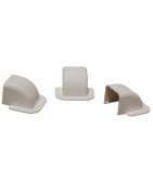 Corner wall elbow for cable duct- DIFF - 807734  - (X6)