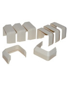 Corner wall elbow for cable duct 60x80- DIFF - 807748  - (X8)