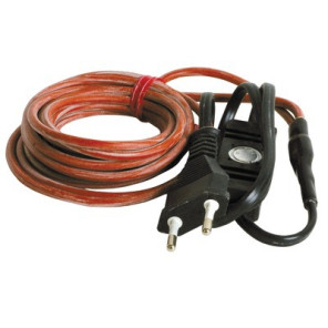 Heating flex pipe flex 3m 220v plug & thermostat- DIFF - 817501