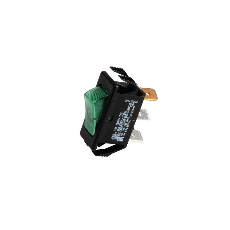 Unipol switch  black/luminous green- GEMINOX - 87168121620