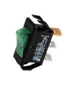 Unipol switch  black/luminous green- GEMINOX - 87168121620