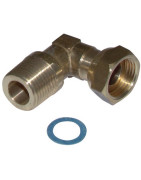 Elbow connector 90° cu 14- DIFF - 90107