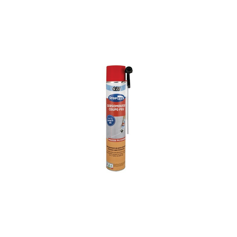 Fire retardant polyurethane expanding foam GEBSOMOUSSE- GEB - 813270