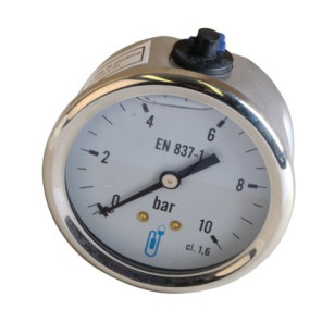 Fuel water air glycerin axial 0-4 bar ø63mm- DIFF - 901405