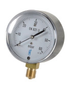Gas manometer 0 to 60bars ø 63mm m1/4"- with dial- DIFF - 901470