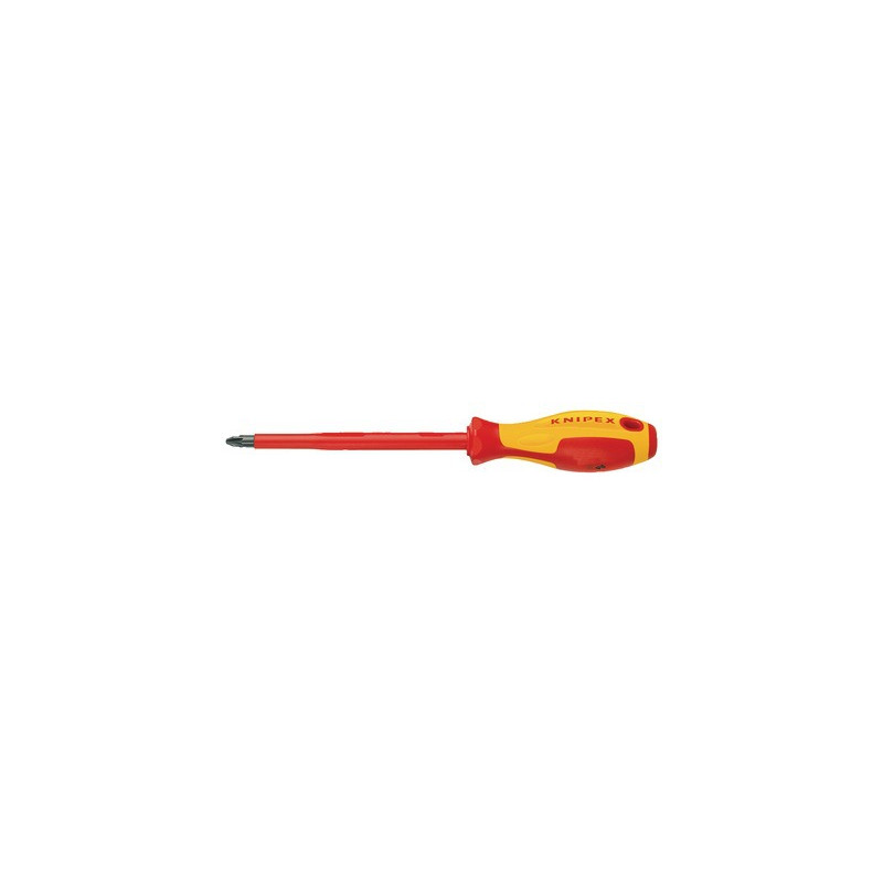 Electrician crosshead screwdriver Pozidriv® PZ1- KNIPEX - 98 25 01