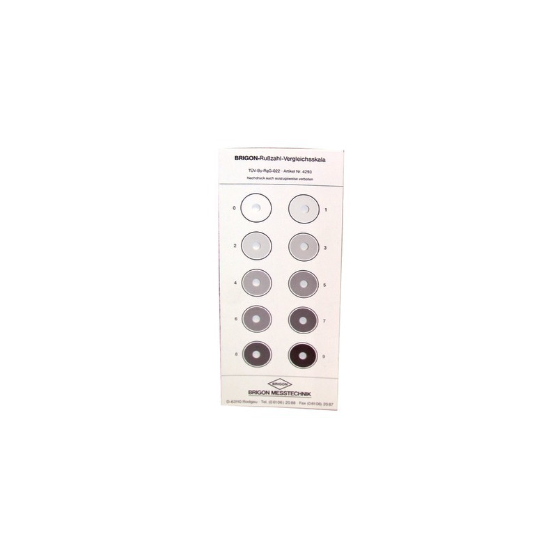Comparison scale for opacimeter- DIFF - 902090