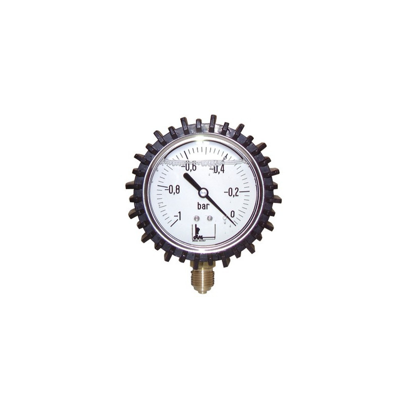 Vacuum gauge round dial -1 0 bars ø63mm m1/4"- DIFF - 902423
