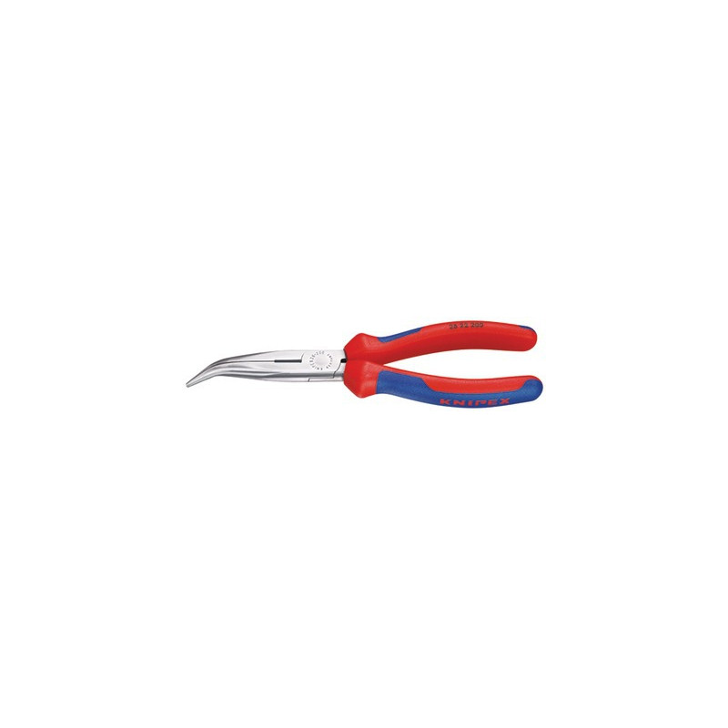 Snipe nose side cutting pliers (Stork beak pliers) with 40° angle tips- KNIPEX - 26 22 200