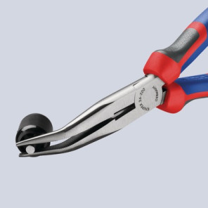 Snipe nose side cutting pliers (Stork beak pliers) with 40° angle tips- KNIPEX - 26 22 200