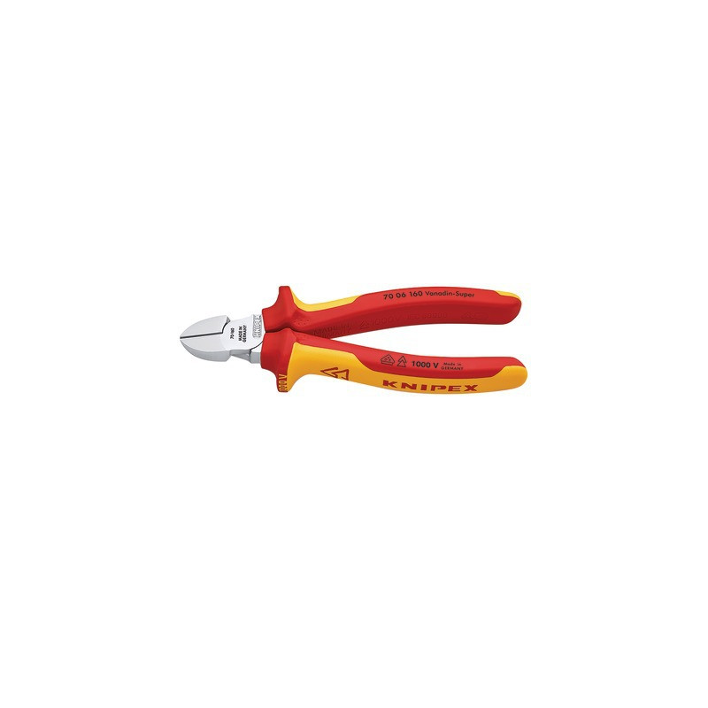 Insulated cutter 1000v- KNIPEX - 70 06 160