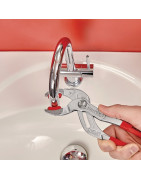 Siphon and Connector Pliers- KNIPEX - 81 13 250