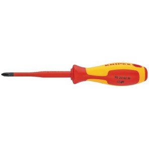 Slim PlusMinus Phillips® screwdriver - PH1 1000v- KNIPEX - 98 24 01 SLS