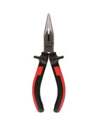 Pince à becs demi-ronde KS, à poignées bi-composants longueur 165 mm- KS TOOLS - 115.1023