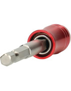 Porte-embouts magnétique 2 en 1 à verrouillage, 1/4''- KS TOOLS - 514.1126