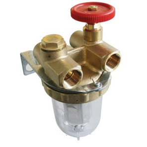 Filter fuel oventrop 2 pipes block valve ff3/8"- OVENTROP - 2120103