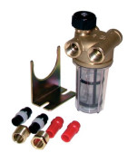 Filter fuel 2 pipes block valve ff3/8" inox sieve- WATTS INDUSTRIES - 22L0133100