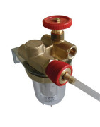 Filter fuel recycling block valve ff3/8 drain-cock- OVENTROP - 2122103+2127600