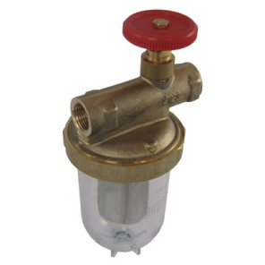 Filter of fuel pipe with valve ff3/8"- OVENTROP - 2123103+2127700