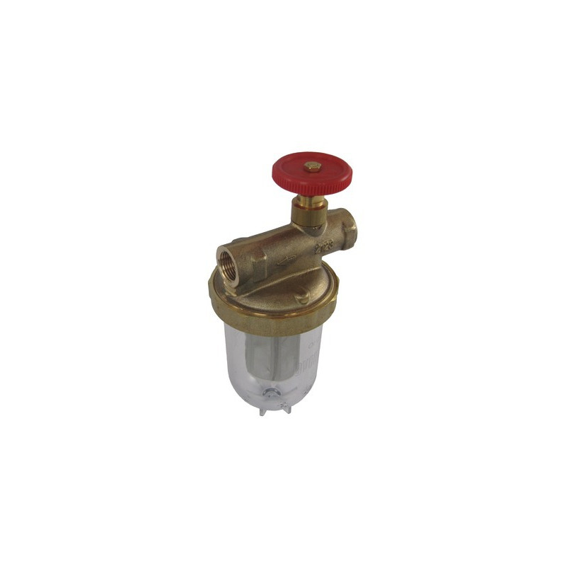 Filter of fuel pipe with valve ff3/8"- OVENTROP - 2123103+2127700